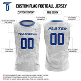 Arctic Camo Compression 7V7 Flag football Jersey custom content